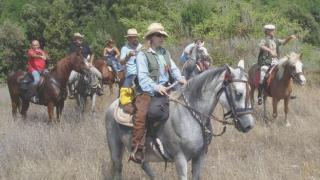 <strong>SANTA BARBARA</strong> Una passeggiata a cavallo al Centro ippico di Pomarance
