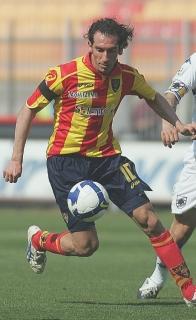 <strong>OBIETTIVO. </strong> Fabio Caserta, 31 anni, con la maglia del Lecce