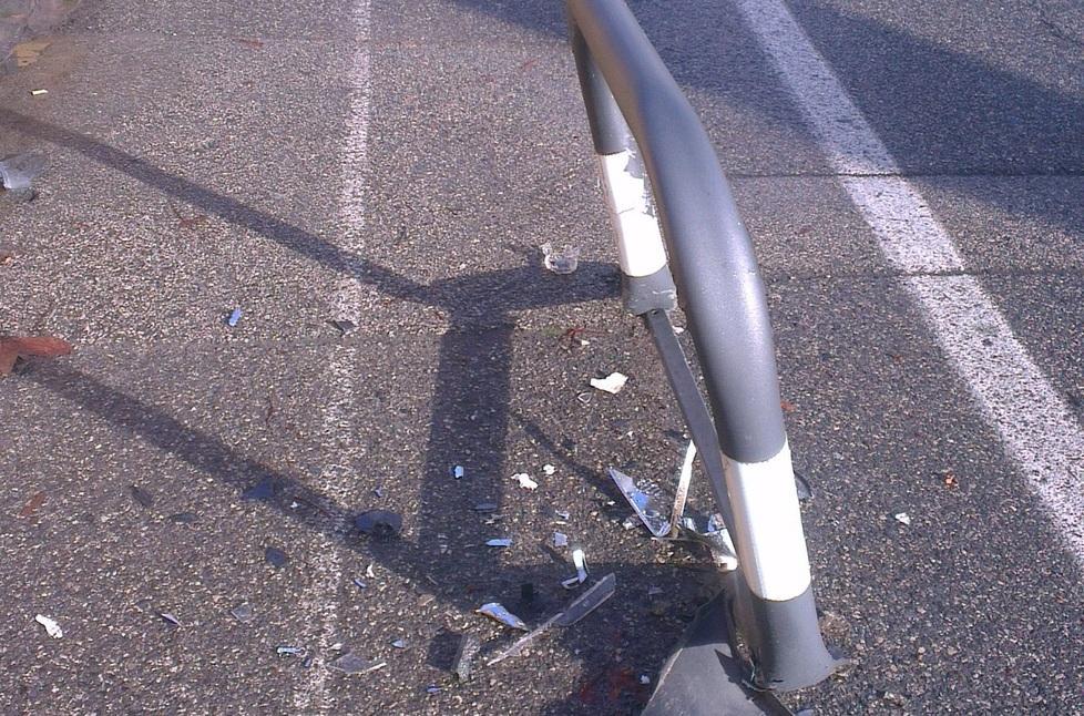 Pedoni a rischio in via del Vilone