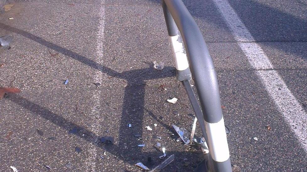Pedoni a rischio in via del Vilone