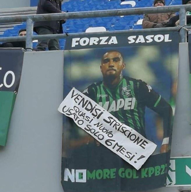 I vessilli di Boateng al mercatino dell’usato 