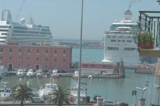 L’area portuale di Livorno