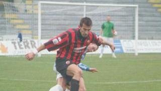 L’attaccante Damiano Biggi