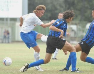 Una fase un po’ confusa del derby di andata