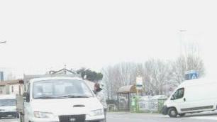Incroci pericolosi visti da un’automobile: partendo dalla prima foto a sinistra: via Dainelli-via Giotto; via Bucherelli-via 4 Novembre; via Amendola-via XI Febbraio; via Viaccia-via Maremmana.