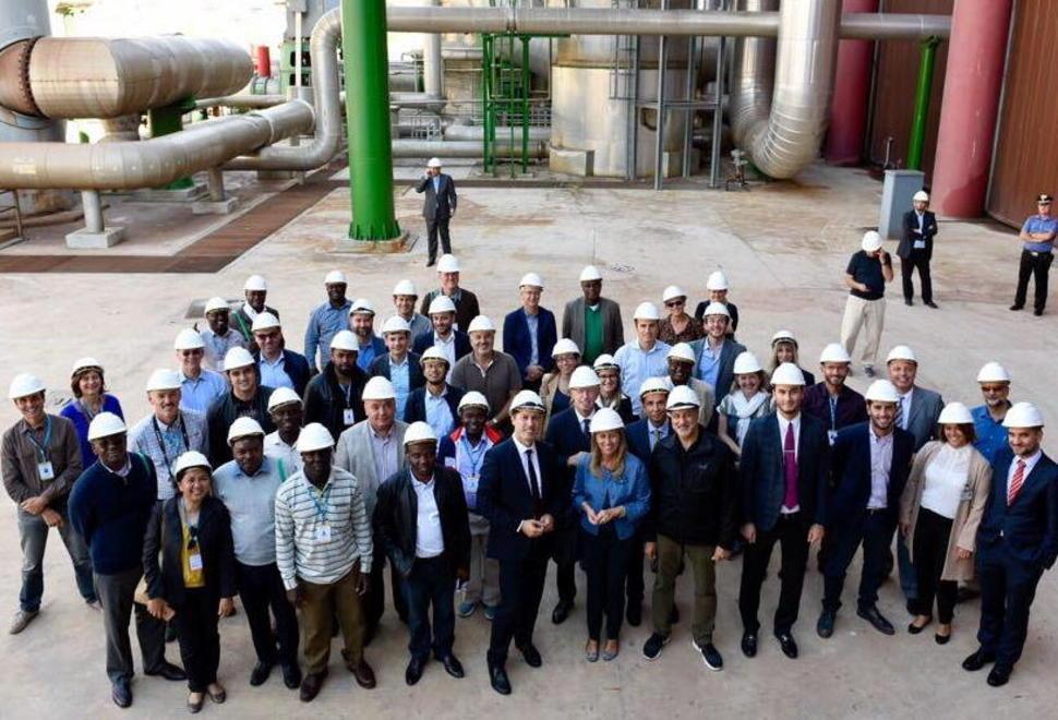 Delegazioni straniere in visita agli impianti di Enel Green Power