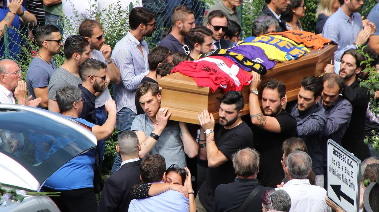 I funerali di Duccio Dini