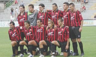 Una formazione della Lucchese (Vip)