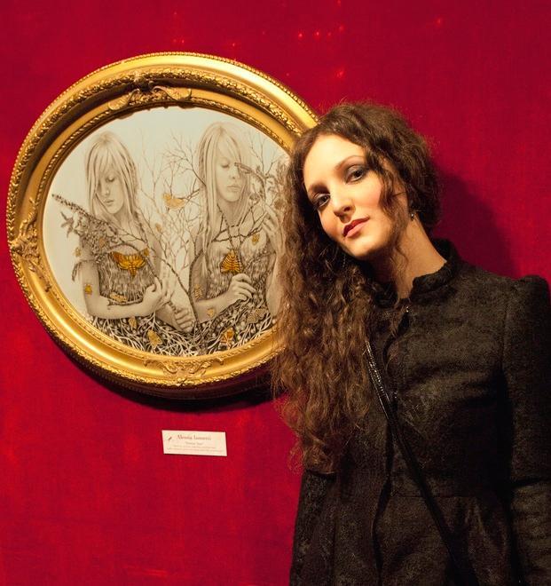 Miniature e acquarelli, Alessia Iannetti in mostra a Londra 