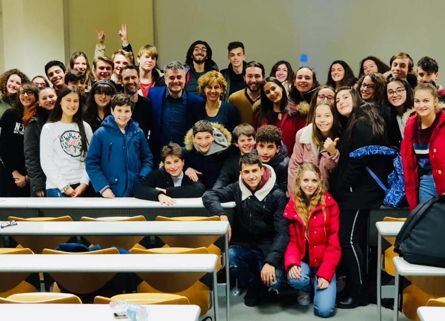 A lezione con un vero attore di Broadway 