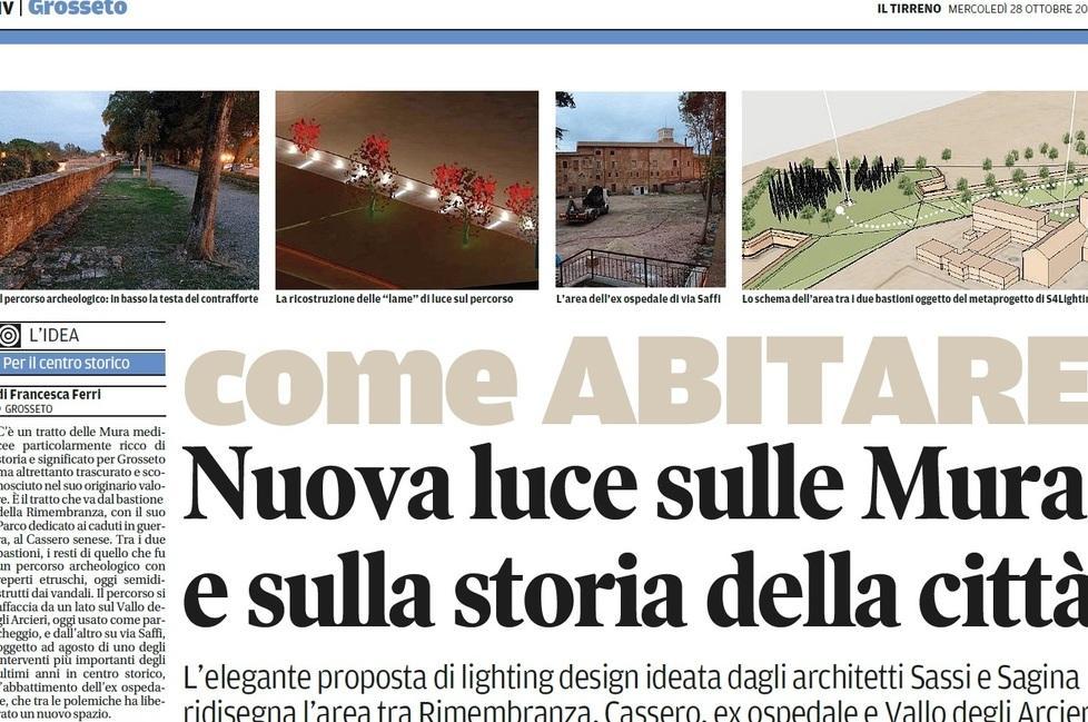 Oltre cento punti luce Al via il cantiere sulle Mura 