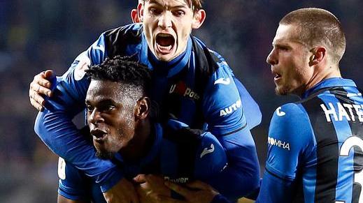 Atalanta, un triplete alla Juventus Bianconeri fuori dalla Coppa Italia