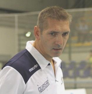 Il coach della Quasar Luca Cantagalli