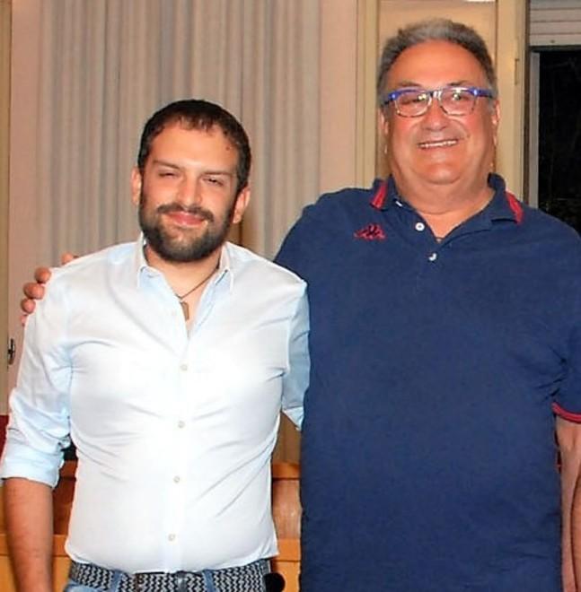 Enrico Donati e il padre Ives, ex presidente della Rpc di Campotto