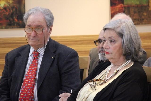 Annamaria Andreini e il compagno Pino Santacroce nel corso di uno dei meeting annuali organizzati da Aci Camper 