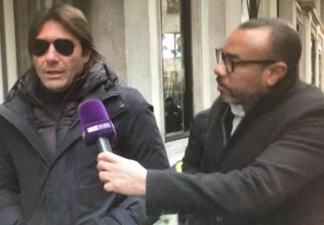 Conte avvistato a Milano davanti alla sede nerazzurra «Contatti? No comment»