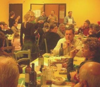 La disfida della zuppa nella recente tappa ai Diavoletti Camigliano