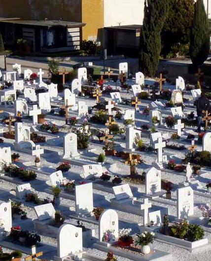  Mirteto, entrano nel cimitero e portano via 15 lampade votive