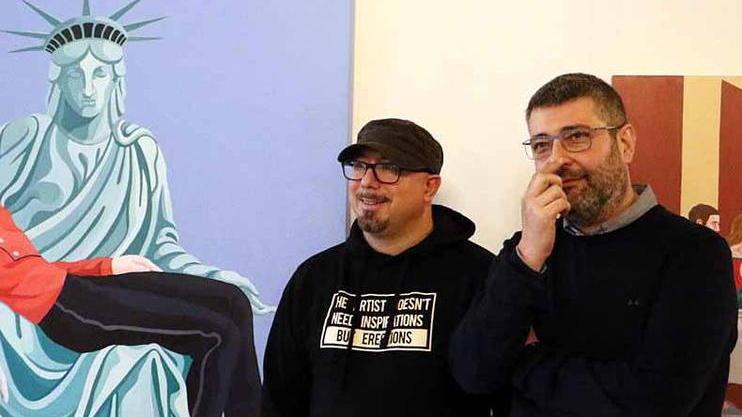I selfie all’Ultima Cena e il Cristo “Lgbt”. Al Ducale va in scena Giuseppe Veneziano