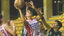 Arianna Zampieri e Gloria Favilla (Ducato) in azione contro Chieti (Vip)