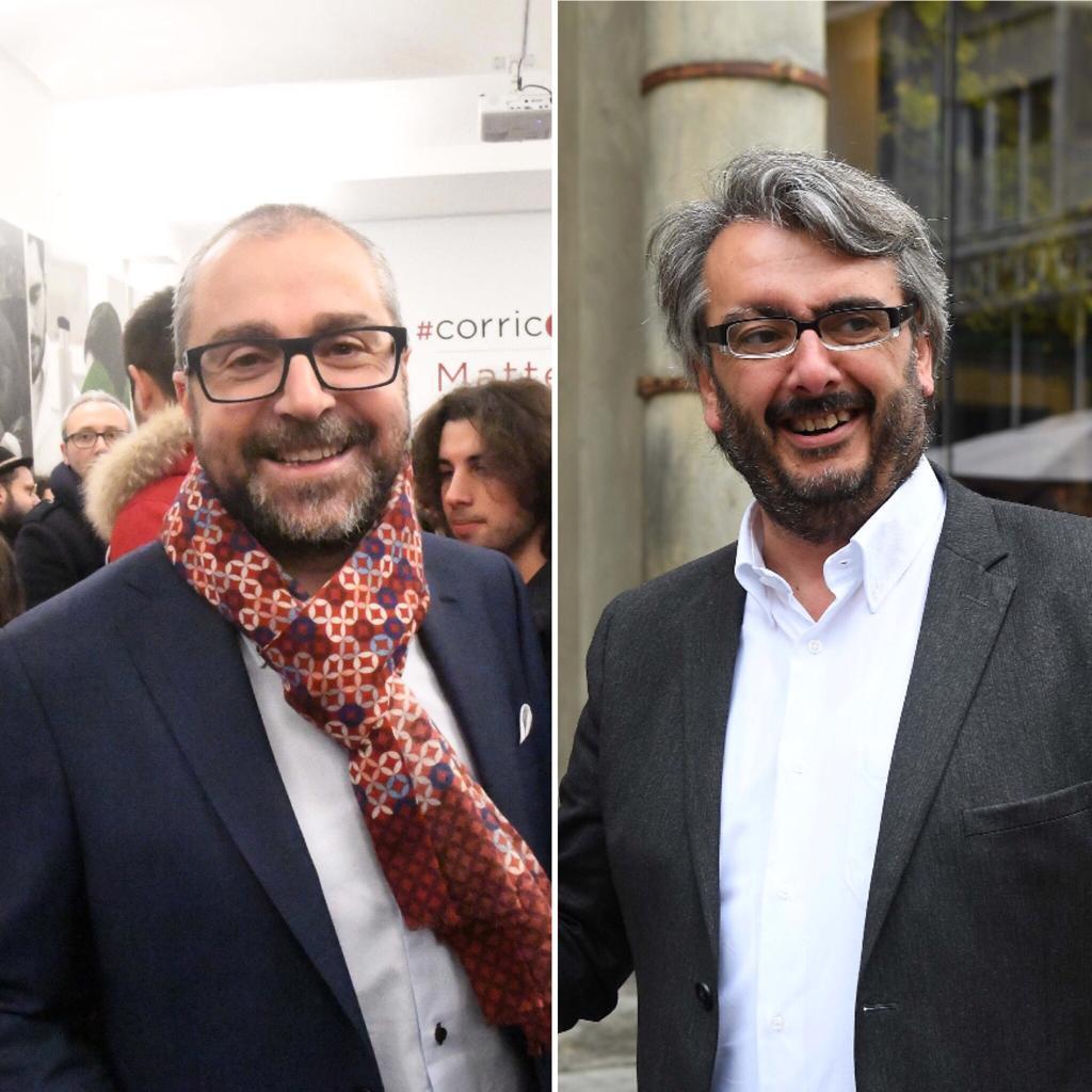 Da sinistra Matteo Franconi ed Eugenio Leone