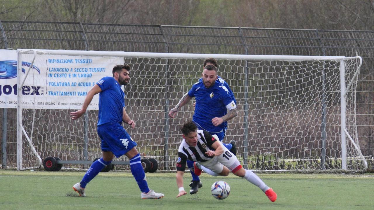 Un'azione di gioco della partita (foto Sproviero/Batavia)