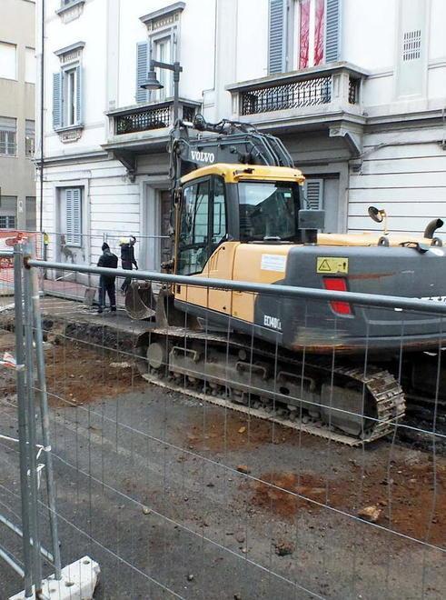 Via Fucini, lavori quasi finiti