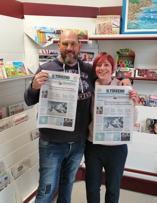 Tabaccaio apre nuova edicola e punta sulle buone notizie 