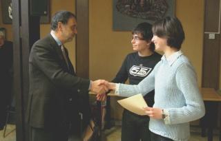 La premiazione dell’edizione 2009