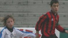 Una partita di calcio giovanile