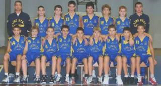 <strong>IL GRUPPO. </strong>La formazione Libertas under 13 che comprende Barcali, Bonatti e Brunelli