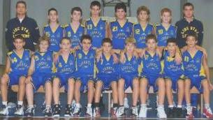 <strong>IL GRUPPO. </strong>La formazione Libertas under 13 che comprende Barcali, Bonatti e Brunelli