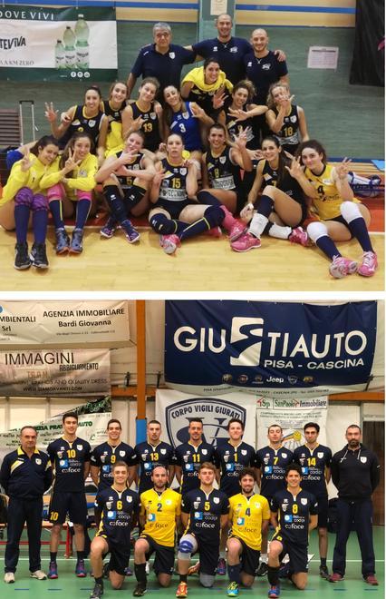 Il Dream Volley si regala una doppietta in serie B2 femminile e in C maschile 