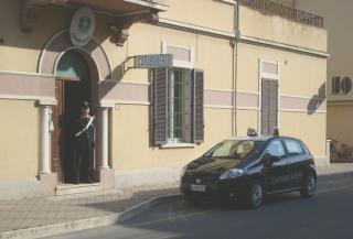 La caserma dei carabinieri