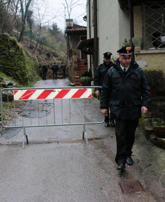 Monitorata tutta la notte la montagna franata sulla casa 