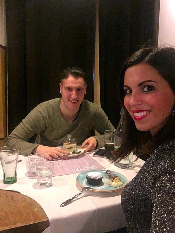 Elisa Amato insieme a Federico Zini