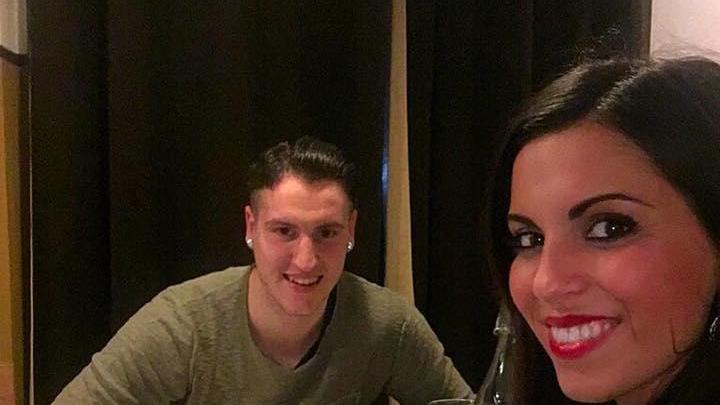 Elisa Amato insieme a Federico Zini