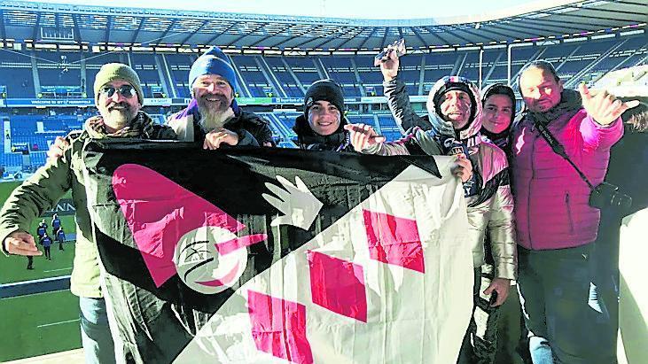 Burlamacco nel tempio del rugby