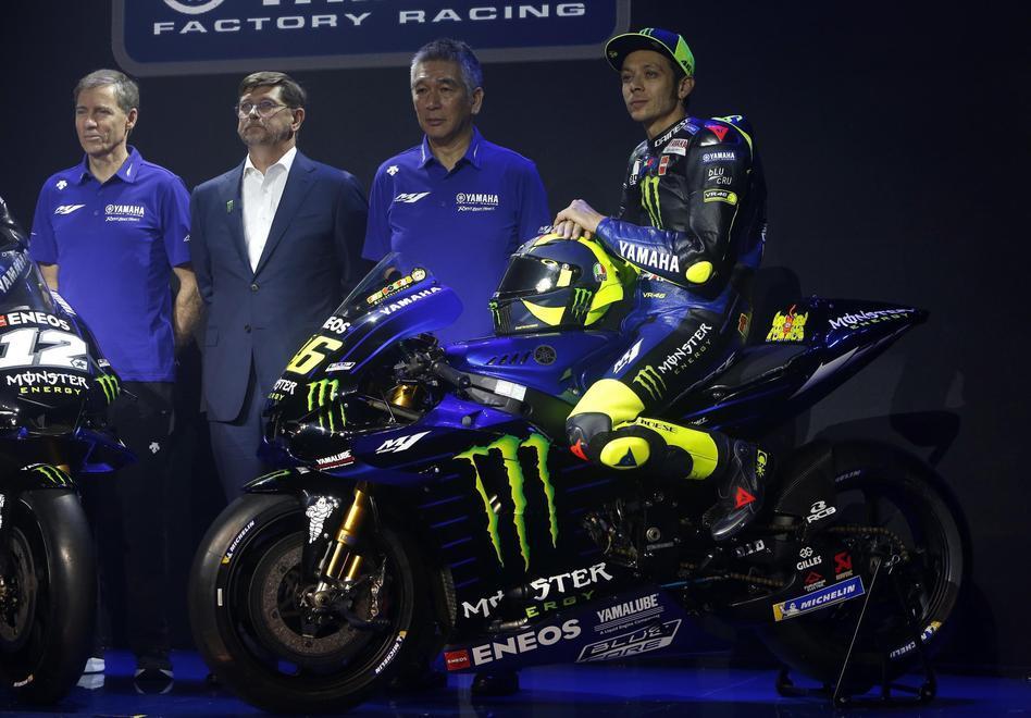Rossi, Yamaha nerazzurra