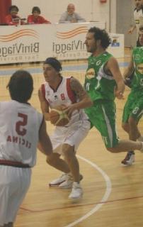 Giuliano Biancani con la palla