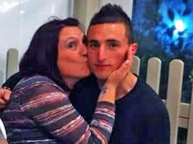 Veronica Pardini con il figlio Nicolò Naitana
