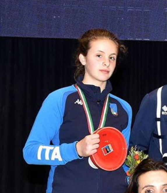 Irene Bertini medaglia di bronzo nel fioretto ai Giochi del Mediterraneo