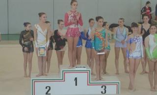 Le atlete della Società Ginnastica Etruria