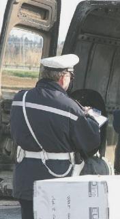 Vigile al lavoro
