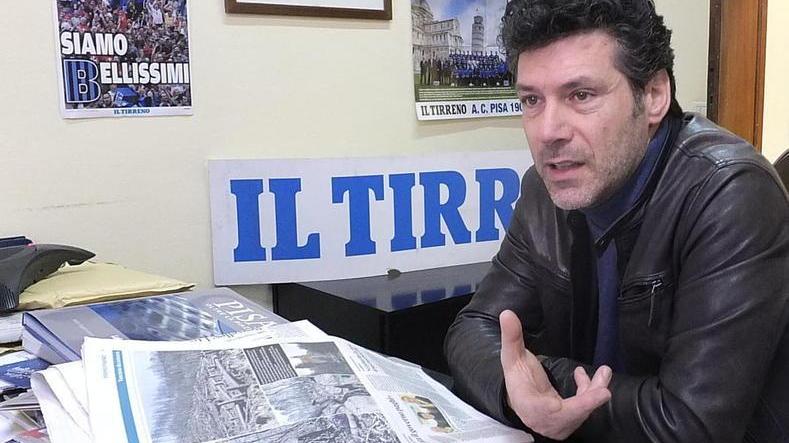 L’attore pisano Renato Raimo ospite della redazione del Tirreno di Pisa