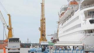 Nave da crociera in porto lo scorso anno