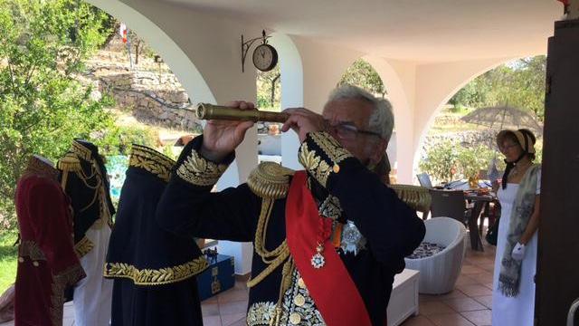 Miguel Moutoy mostra al Tirreno i cimeli di Napoleone