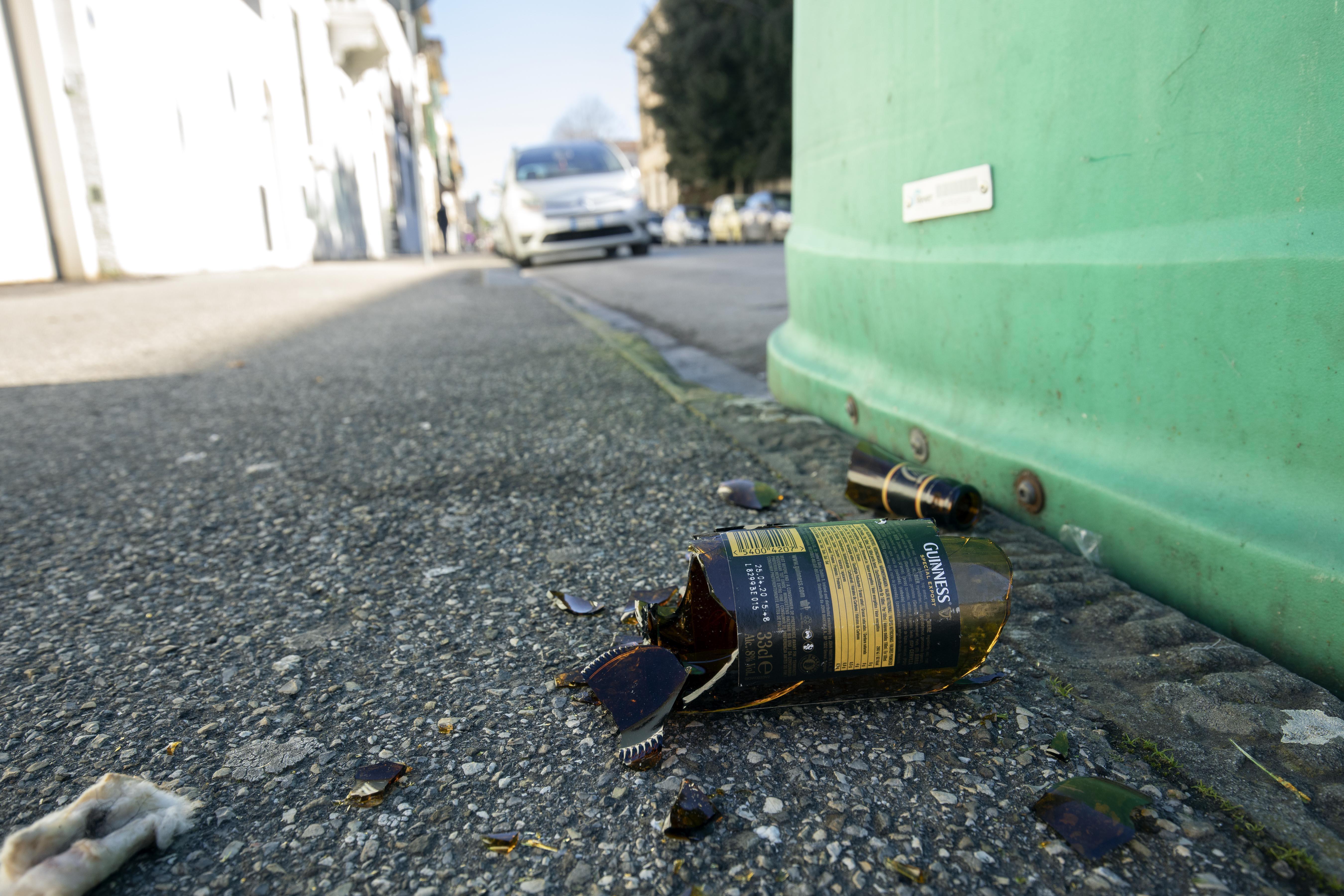 Via Verdi, dove è avvenuta l'aggressione 