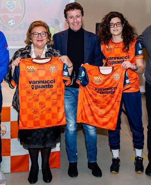 La Cf Pistoiese presenta la nuova maglia da gioco