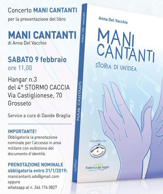 Si canta con le mani nell’hangar del Baccarini